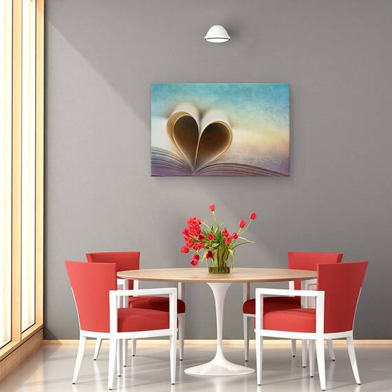 Tablou Canvas - O Poveste De Dragoste, Marime: 40 x 60 cm - 4- Roveli