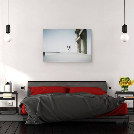Tablou Canvas - O Zi Pe Litoral, Marime: 40 x 60 cm - 3- Roveli