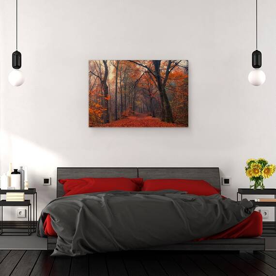 Tablou Canvas - Padurea Decorativa, Marime: 40 x 60 cm - 3- Roveli