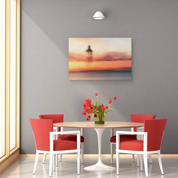 Tablou Canvas - Pierdut Pe Mare, Marime: 40 x 60 cm - 4- Roveli