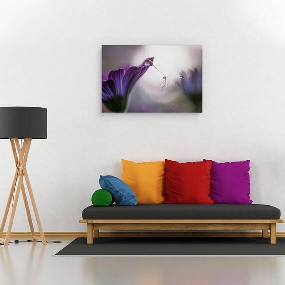 Tablou Canvas - Ploaie Purpurie, Marime: 40 x 60 cm - 2- Roveli