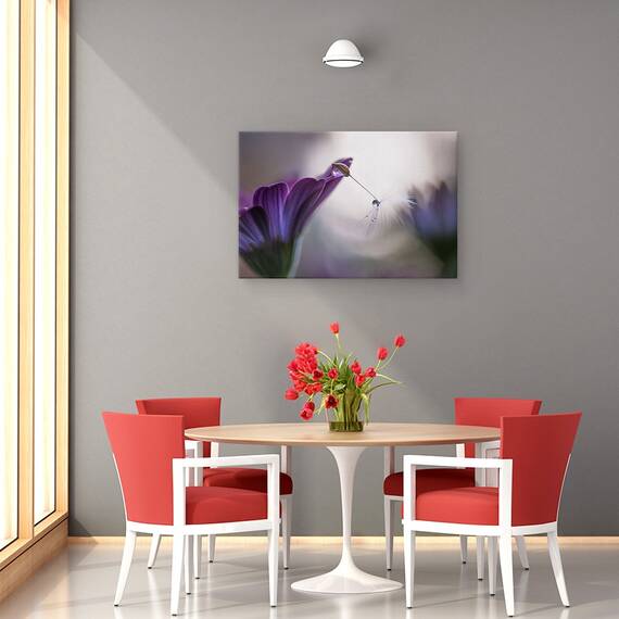 Tablou Canvas - Ploaie Purpurie, Marime: 40 x 60 cm - 4- Roveli