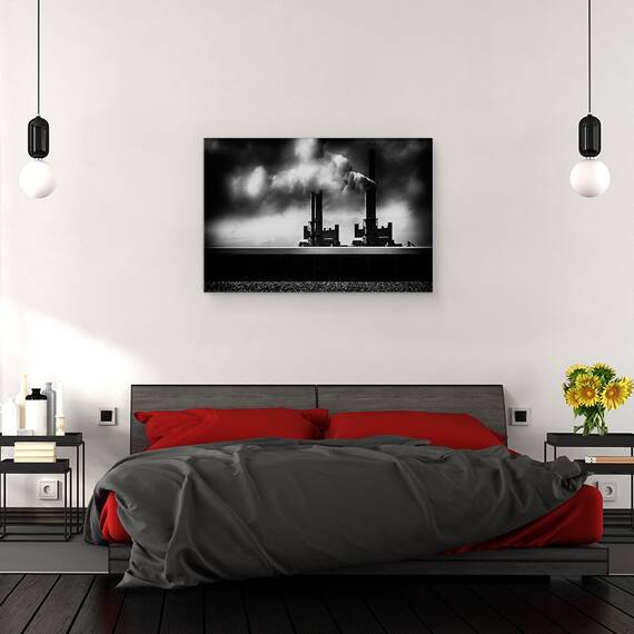Tablou Canvas - Poluare, Marime: 40 x 60 cm - 3- Roveli