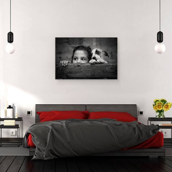 Tablou Canvas - Prieteni, Marime: 40 x 60 cm - 3- Roveli