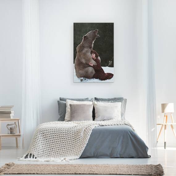 Tablou Canvas - Prietenul Meu Cel Mare, Marime: 40 x 60 cm - 3- Roveli