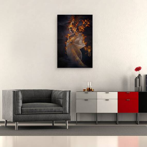Tablou Canvas - Printesa Focului, Marime: 40 x 60 cm - 2- Roveli