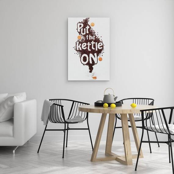 Tablou Canvas - Pune Ceainicul Pe Foc, Marime: 40 x 60 cm - 4- Roveli