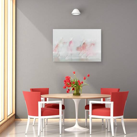 Tablou Canvas - Rosu In Lumina, Marime: 40 x 60 cm - 4- Roveli