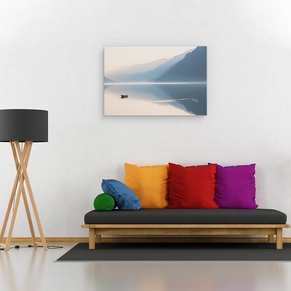 Tablou Canvas - Seara Statica, Marime: 40 x 60 cm - 2- Roveli