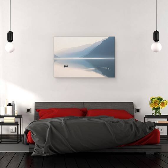 Tablou Canvas - Seara Statica, Marime: 40 x 60 cm - 3- Roveli
