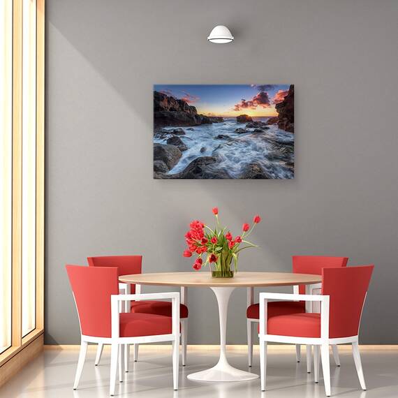 Tablou Canvas - Stanci In Lumina Soarelui, Marime: 40 x 60 cm - 4- Roveli