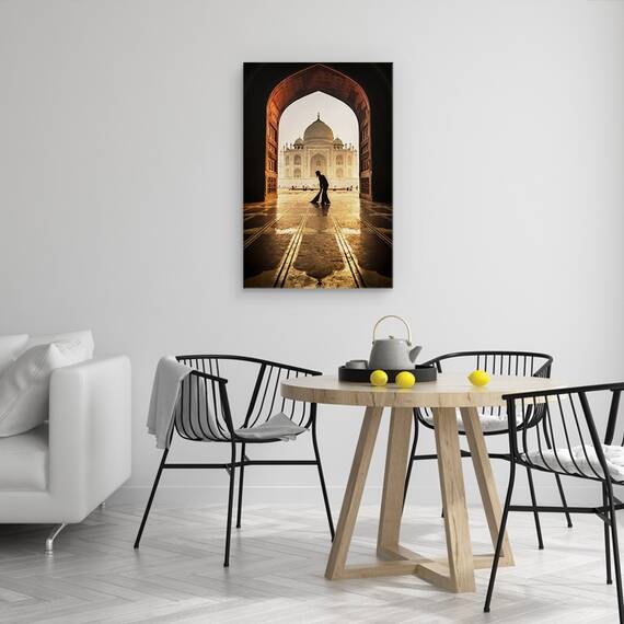 Tablou Canvas - Taj Mahal Curat, Marime: 40 x 60 cm - 4- Roveli