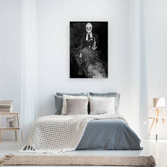 Tablou Canvas - Thanatos, Marime: 40 x 60 cm - 2- Roveli