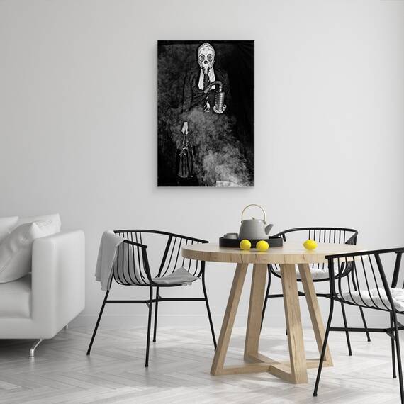 Tablou Canvas - Thanatos, Marime: 40 x 60 cm - 3- Roveli