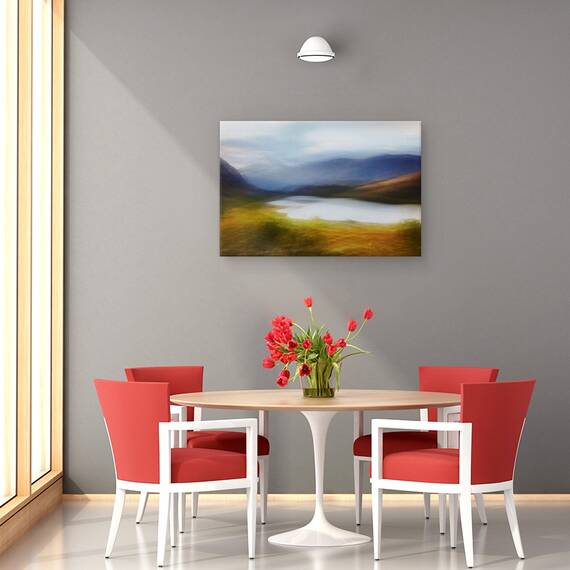 Tablou Canvas - Toamna In Jotunheimen Norvegia, Marime: 40 x 60 cm - 4- Roveli