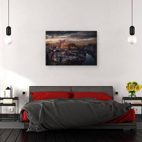 Tablou Canvas - Toledo, Marime: 40 x 60 cm - 3- Roveli