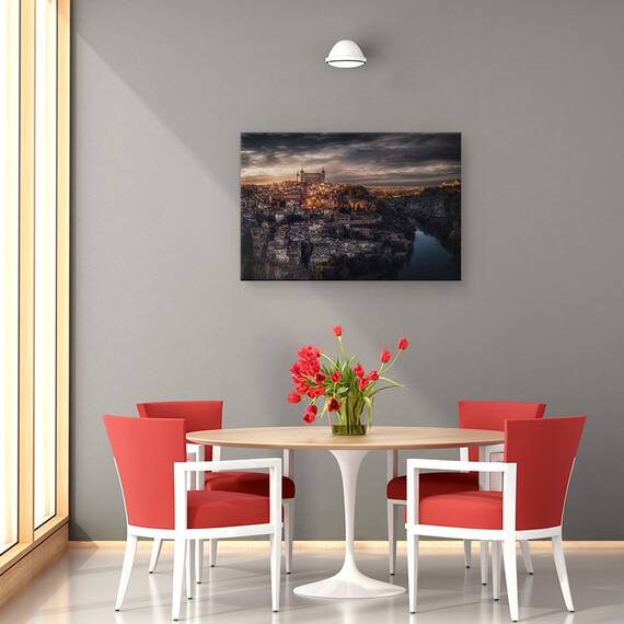 Tablou Canvas - Toledo, Marime: 40 x 60 cm - 4- Roveli