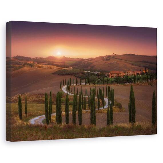 Tablou Canvas - Toscana, Marime: 40 x 60 cm - - Roveli