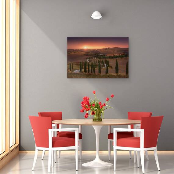 Tablou Canvas - Toscana, Marime: 40 x 60 cm - 4- Roveli