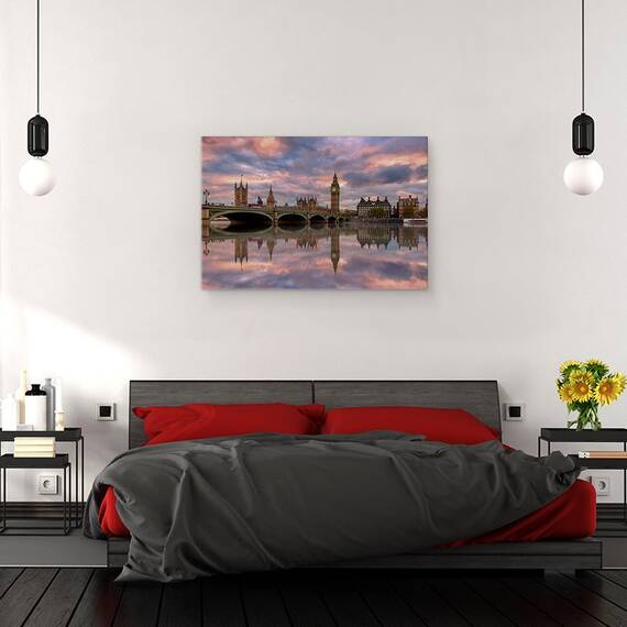 Tablou Canvas - Un Apus Memorabil, Marime: 40 x 60 cm - 3- Roveli