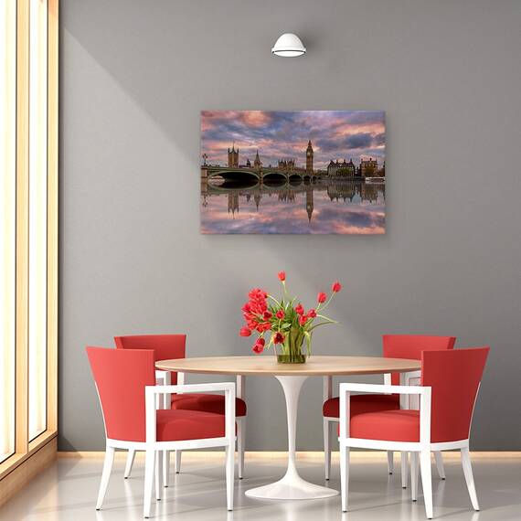 Tablou Canvas - Un Apus Memorabil, Marime: 40 x 60 cm - 4- Roveli