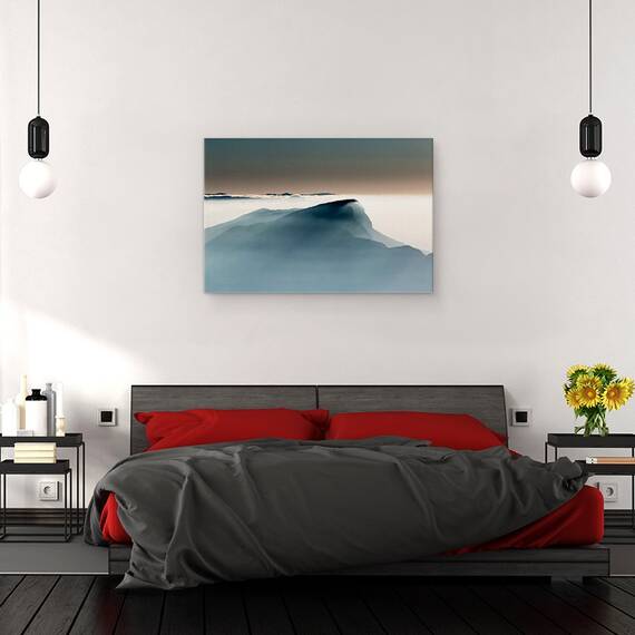 Tablou Canvas - Voile Alpin, Marime: 40 x 60 cm - 3- Roveli