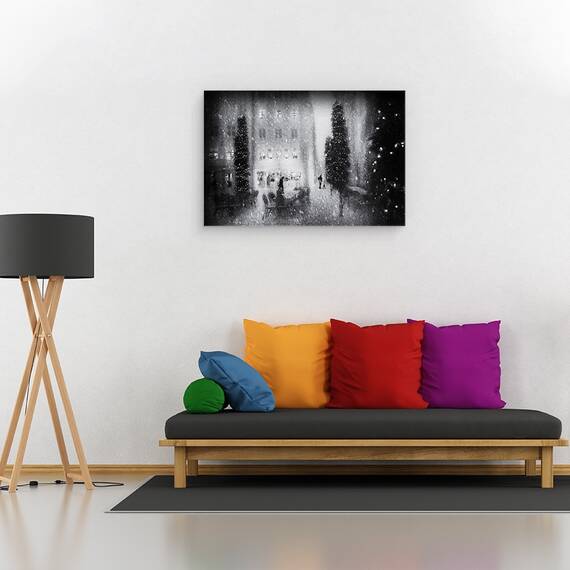 Tablou Canvas - Craciun In Oras, Marime: 40 x 60 cm - 2- Roveli