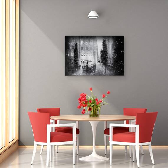 Tablou Canvas - Craciun In Oras, Marime: 40 x 60 cm - 4- Roveli