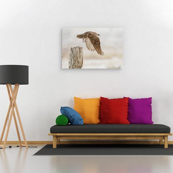 Tablou Canvas - Cu Furtuna De Zapada In Fata, Marime: 40 x 60 cm - 2- Roveli