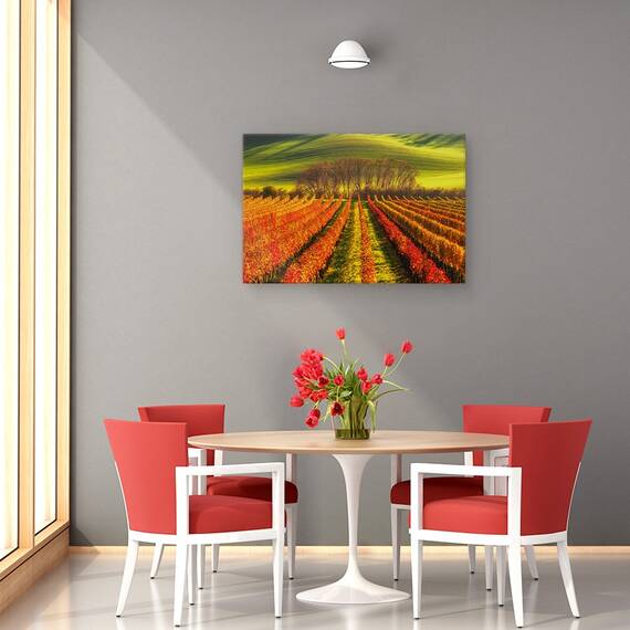 Tablou Canvas - Cultivarea Vitei De Vie, Marime: 40 x 60 cm - 4- Roveli