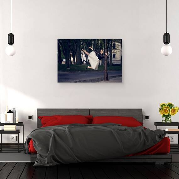 Tablou Canvas - Dansez, Exist, Marime: 40 x 60 cm - 3- Roveli