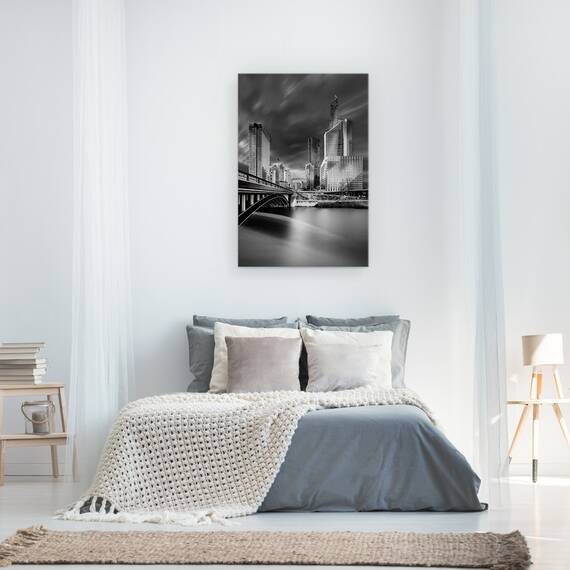 Tablou Canvas - Districtul Financiar, Marime: 40 x 60 cm - 3- Roveli