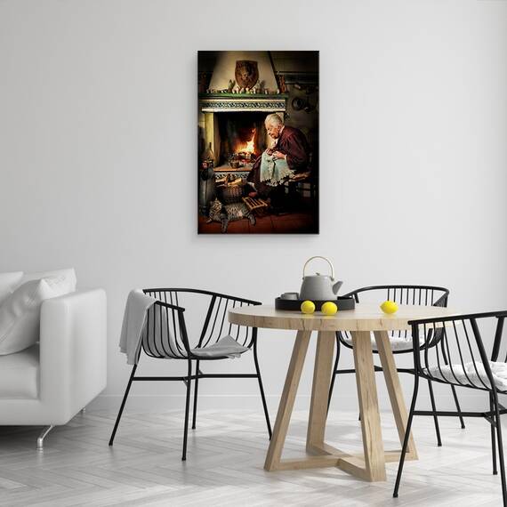 Tablou Canvas - Draga Pisica A Fost Odata Ca Niciodata, Marime: 40 x 60 cm - 4- Roveli