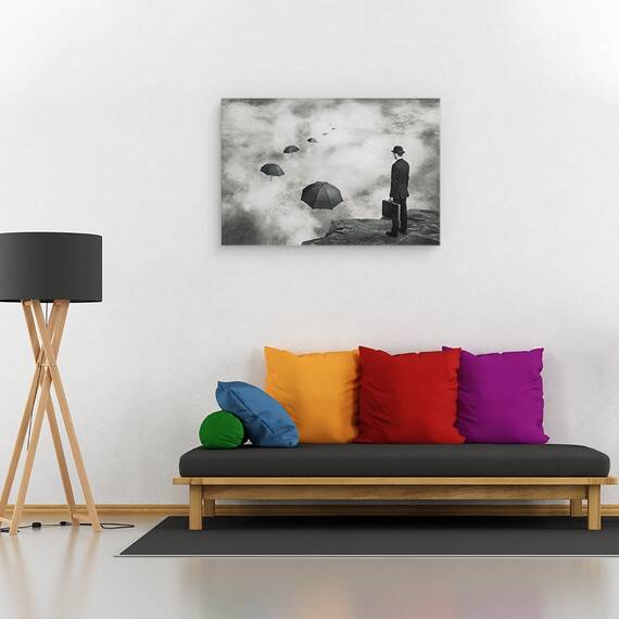 Tablou Canvas - Drum Pustiu, Marime: 40 x 60 cm - 2- Roveli