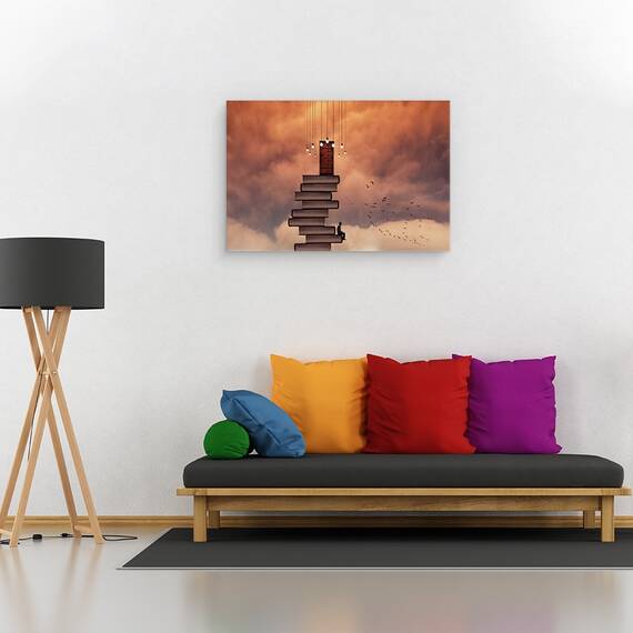 Tablou Canvas - Escale, Marime: 40 x 60 cm - 2- Roveli