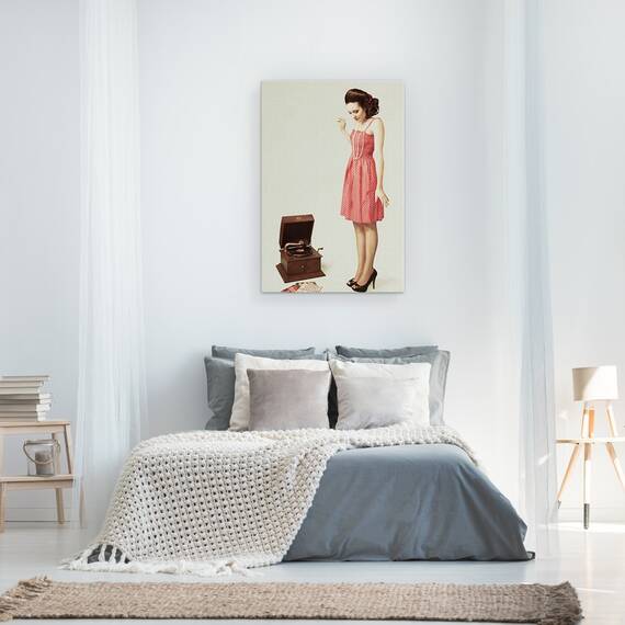 Tablou Canvas - Fata Frumoasa, Marime: 40 x 60 cm - 3- Roveli