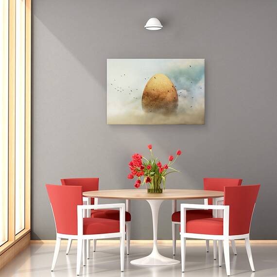 Tablou Canvas - Geneza, Marime: 40 x 60 cm - 4- Roveli