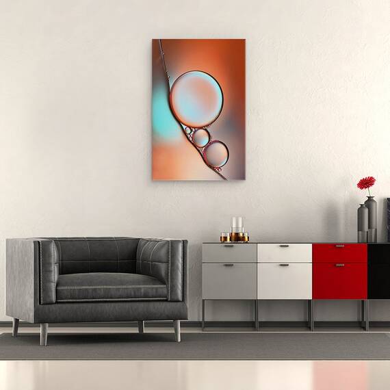 Tablou Canvas - Glimmer, Marime: 40 x 60 cm - 2- Roveli
