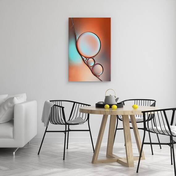 Tablou Canvas - Glimmer, Marime: 40 x 60 cm - 4- Roveli