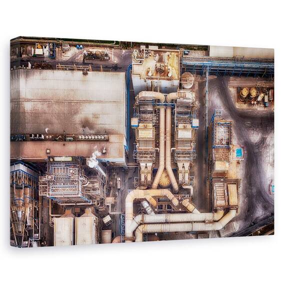 Tablou Canvas - Industrial, Marime: 40 x 60 cm - - Roveli