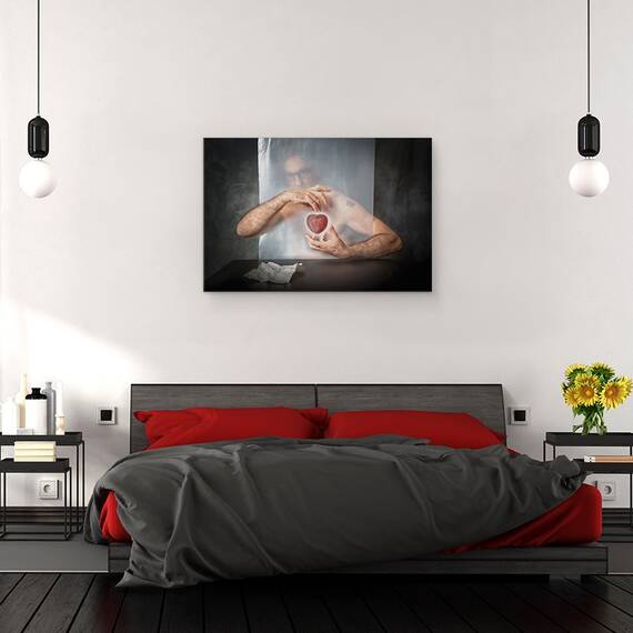 Tablou Canvas - Inima Abandonata, Marime: 40 x 60 cm - 3- Roveli