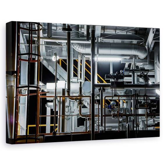 Tablou Canvas - Instalatii Sanitare, Marime: 40 x 60 cm - - Roveli