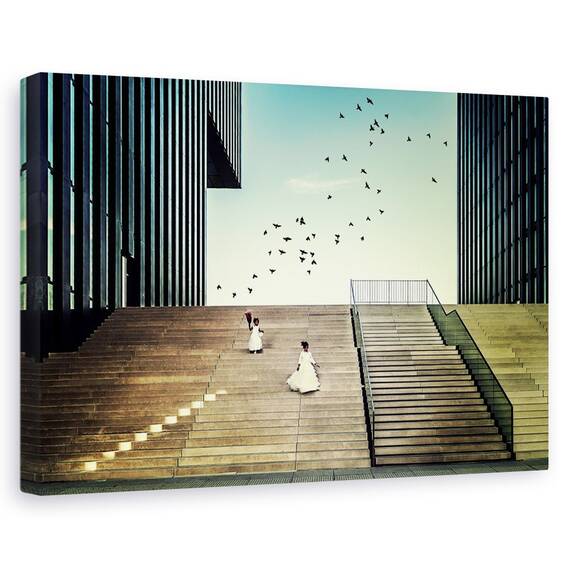 Tablou Canvas - Liber Ca O Pasare, Marime: 40 x 60 cm - - Roveli