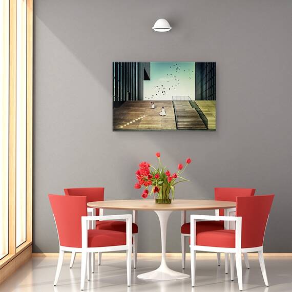 Tablou Canvas - Liber Ca O Pasare, Marime: 40 x 60 cm - 4- Roveli