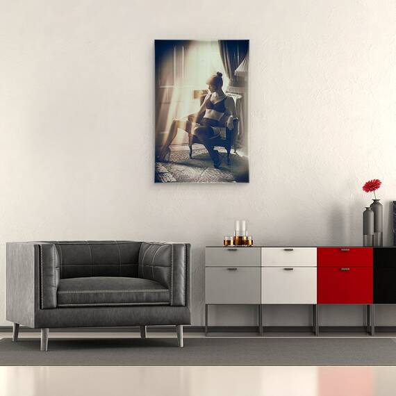 Tablou Canvas - Lumina Straluceste Inauntru, Marime: 40 x 60 cm - 2- Roveli