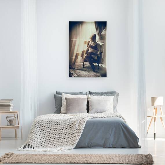 Tablou Canvas - Lumina Straluceste Inauntru, Marime: 40 x 60 cm - 3- Roveli