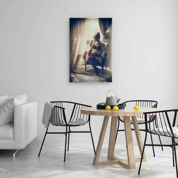 Tablou Canvas - Lumina Straluceste Inauntru, Marime: 40 x 60 cm - 4- Roveli