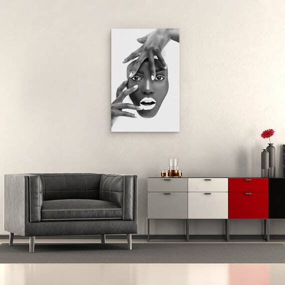 Tablou Canvas - Matase Suculenta, Marime: 40 x 60 cm - 2- Roveli