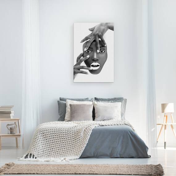 Tablou Canvas - Matase Suculenta, Marime: 40 x 60 cm - 3- Roveli