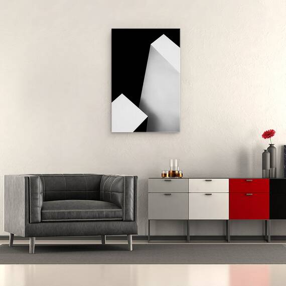 Tablou Canvas - Nero Bianco, Marime: 40 x 60 cm - 2- Roveli